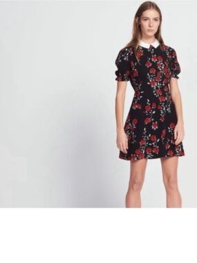 Sandro Lulu Rose Dress